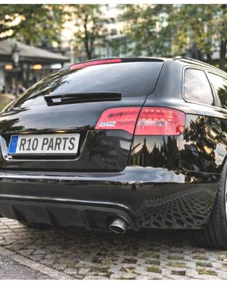 DIFFUSORE AUDI A6 C6 4F S6 08-11 LOOK RS6