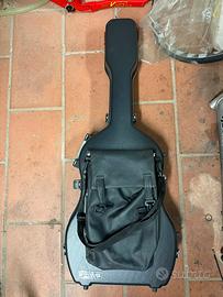 Custodia rigida chitarra da viaggio premium