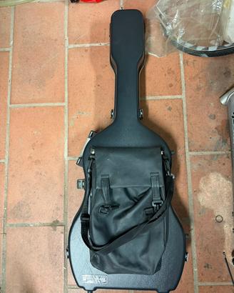 Custodia rigida chitarra da viaggio premium