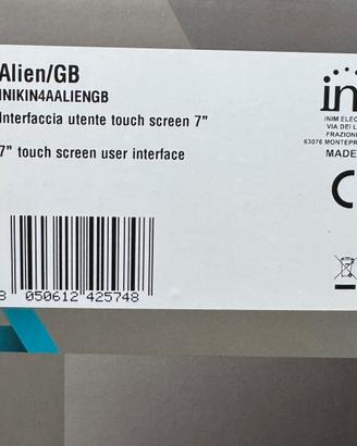 Tastiera Interfaccia INIM ALIEN/GB