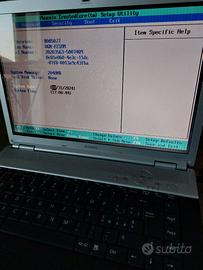 Sony Vaio dual core per ricambi o riutilizzabile