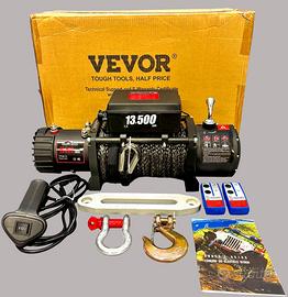 Verricello NUOVO da 13.500lbs 6100kg 12v