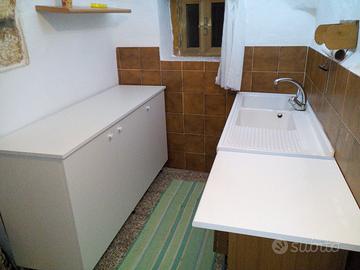 MOBILE SU MISURA 130X60 PROFONDITA DA CUCINA COME