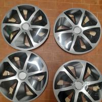 4 copricerchi borchie 14"