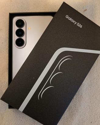 Samsung galaxy s26 512 gb silver nuovo