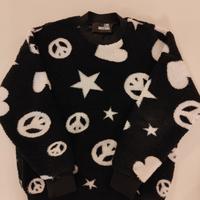 Felpa uomo in pile Moschino