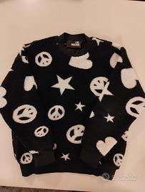 Felpa uomo in pile Moschino