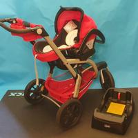 TRIO CHICCO ACTIV3 - 3 RUOTE con parapioggia!