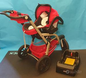 TRIO CHICCO ACTIV3 - 3 RUOTE con parapioggia!