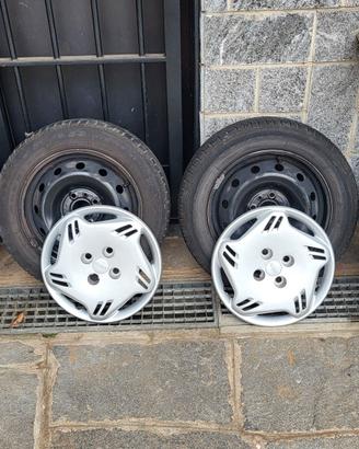 Ruote 14"   per  fiat Punto prima serie