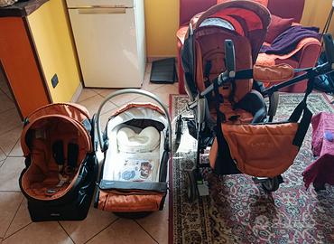  Trio Chicco Completo+ Seggiolone Pappa CAM