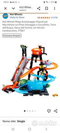 Autolavaggio Hot Weels playset per macchinine