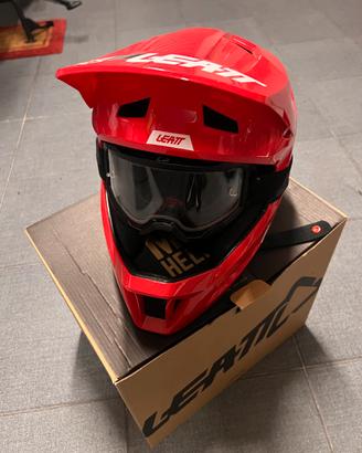 Casco MTB LEATT Gravity 1.0 - Fire