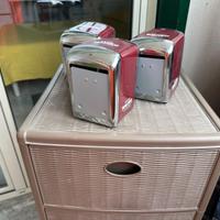 3 Portatovaglioli Vintage "Caffè Mauro"