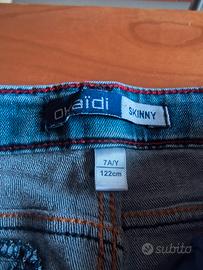 jeans bambino 6/7 anni
