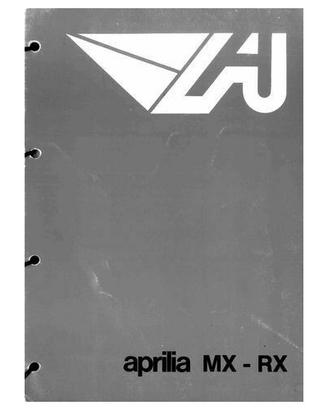 Catalogo ricambi in PDF per Aprilia MX e RX
