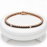 bracciale-tennis-unisex-oro-diamanti-neri-bianchi