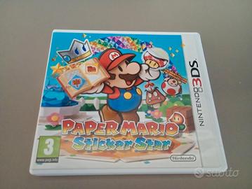 gioco Nintendo 3ds paper Mario stickers stars ITA