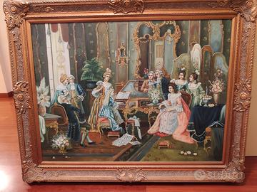 QUADRO OLIO SU TELA GRANDI DIMENSIONI 