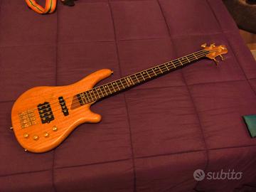 Basso elettrico DeSalvo attivo – corpo naturale –