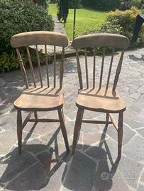 Sedie Windsor in legno