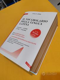 Vocabolario lingua Latina
