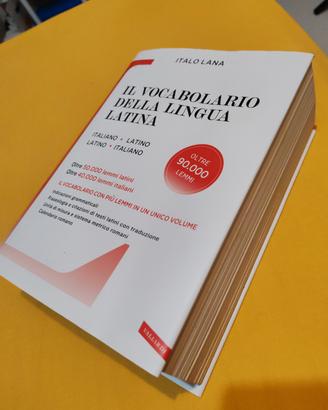 Vocabolario lingua Latina