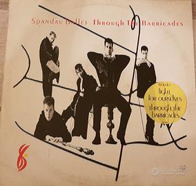 VINTAGE LP SPANDAU BALLET THROUGH THE BARRICADES