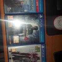 PS4 Uncharted 4 + Bloodborne + God of War