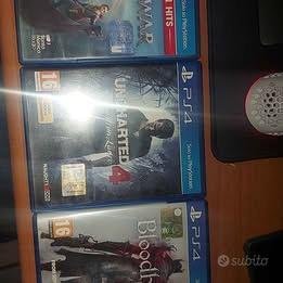PS4 Uncharted 4 + Bloodborne + God of War