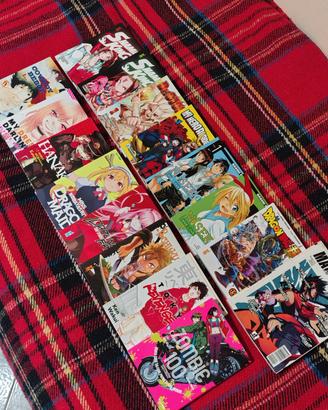 lotto 16 manga misti 