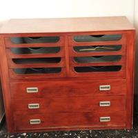 Cassettiera legno pregiato anni 60