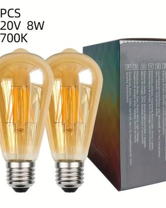 Lampadine Led E27 Vintage 2 PZ - Nuove