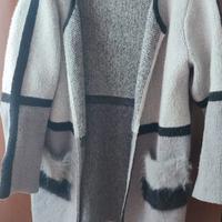 Cardigan/Giacca Donna, Fantasia Geometrica