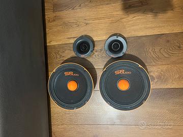 Woofer e tweeter sp audio