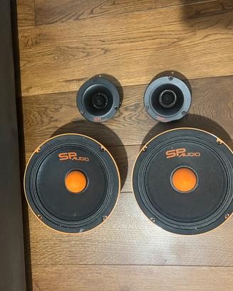 Woofer e tweeter sp audio