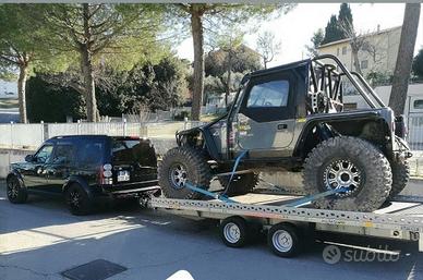 Carrello rimorchio Auto e Macchine Operatrici