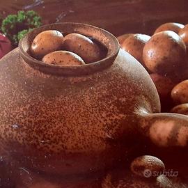 Pentola in ceramica d'argilla "Potato Fire"
