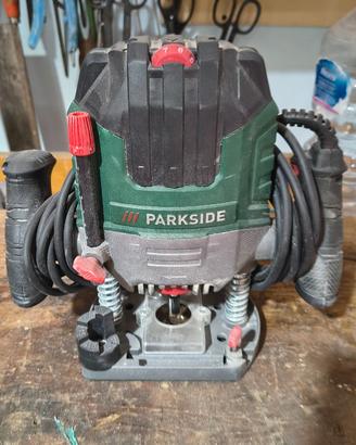 Fresatrice verticale rifilatore Parkside POF 1200