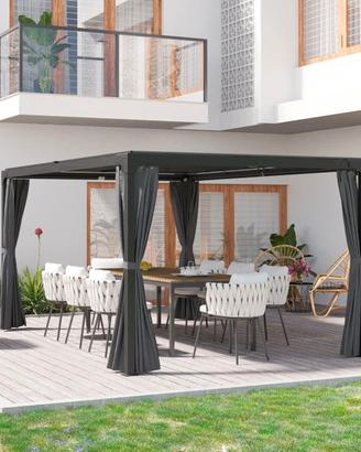 Pergola gazebo outsunny