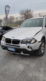 bmw X3 sinistrata 