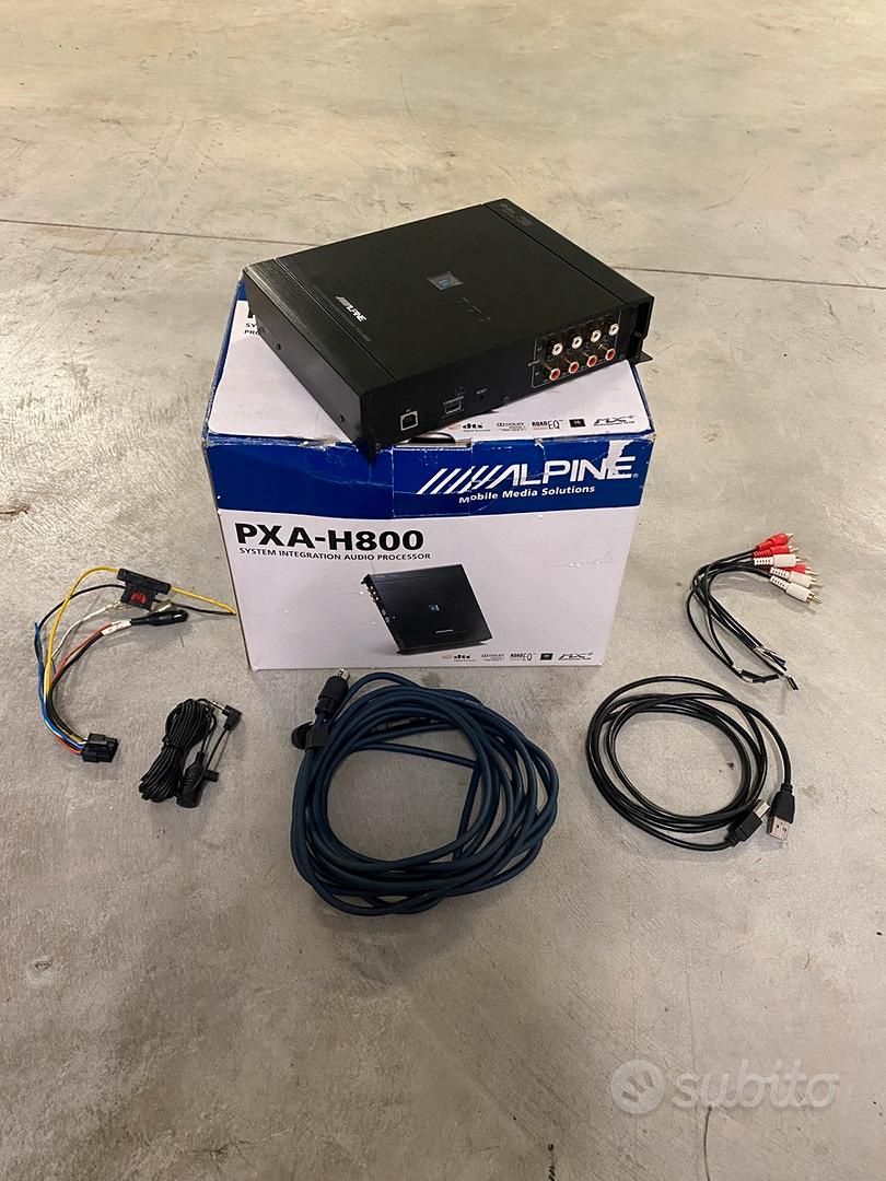 alpine pxa h800 e rux c800 - Audio/Video In vendita a Roma