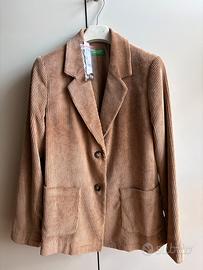 Blazer Benetton velluto