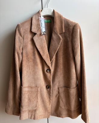 Blazer Benetton velluto