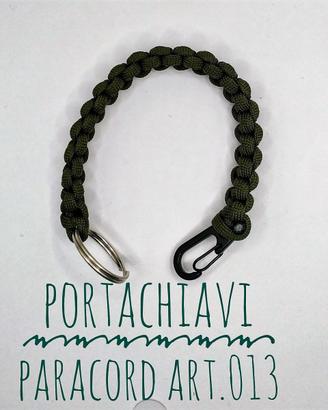 Portachiavi Paracord intrecciato Art.13-14