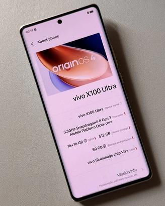 Vivo X100 Ultra - 32Gb 512Mb - Perfette condizoni