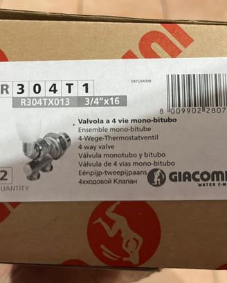 Valvola termostatica Giacomini R304t1