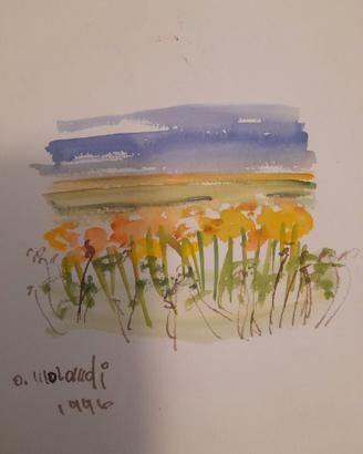 ACQUARELLI  LOTTO DI 3