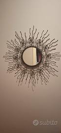 specchio in ferro battuto