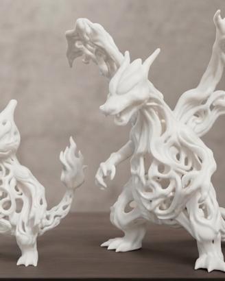 Set Trio Evoluzioni Charizard Charmeleon Charmende